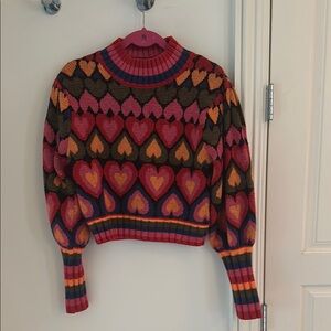 FARM Rio Heart Sweater